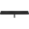 Mexen Flat Wall Wandablauf 2-in-1 60 cm, schwarz - 1730060