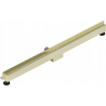 Mexen Flat Wall Wandablauf 2-in-1 110 cm, gold - 1530110
