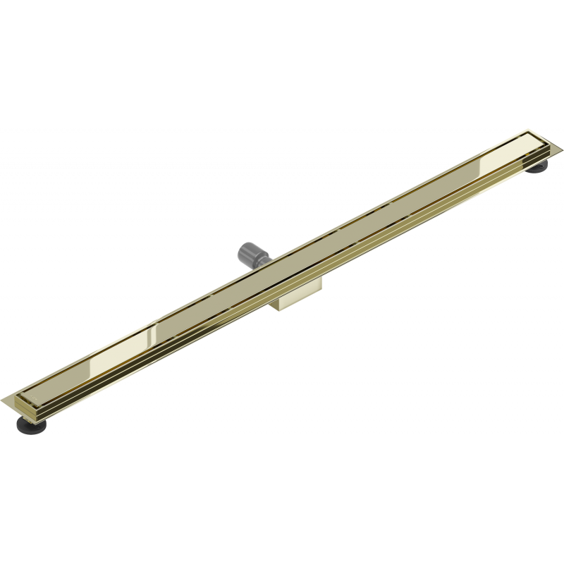 Mexen Flat M13 Linienentwässerung 2-in-1 110 cm, golden - 1510110