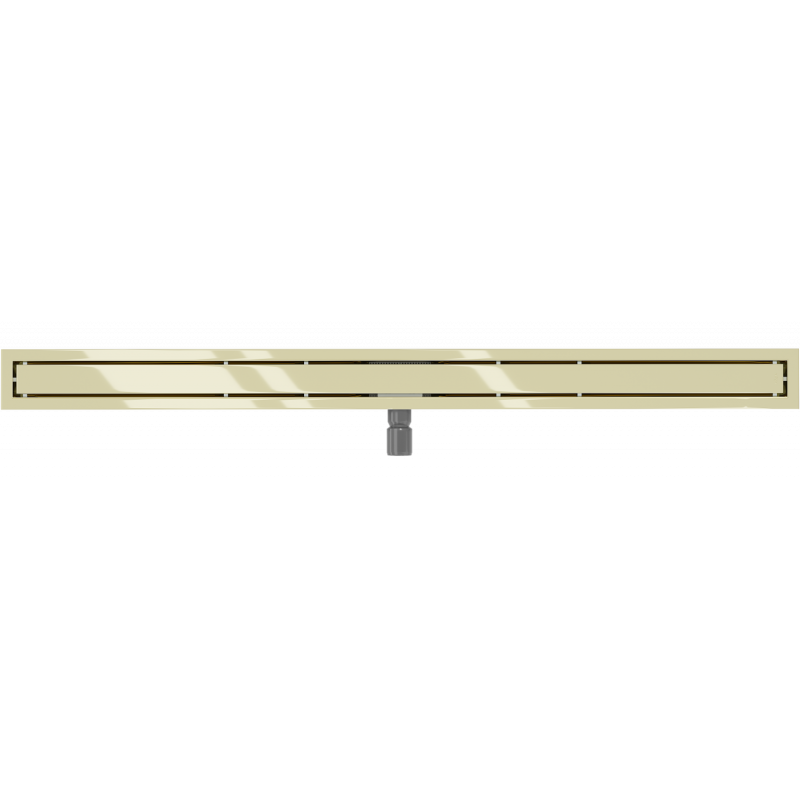 Mexen Flat M13 Linienablauf 2-in-1 120 cm, gold - 1510120