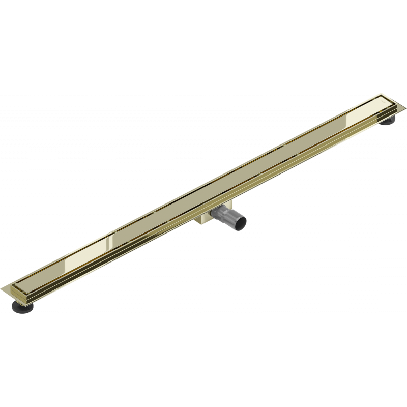 Mexen Flat M13 Linienablauf 2-in-1 120 cm, gold - 1510120