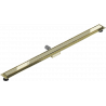 Mexen Flat M13 Linienablauf 2in1 130 cm, Gold - 1510130