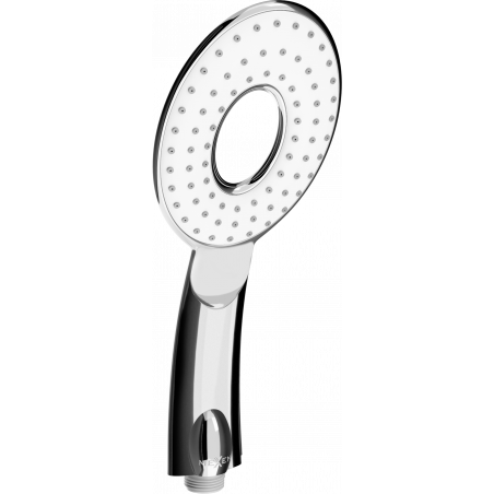 Mexen R-73 1-funktionaler Duschkopf, Chrom/Weiß - 79573-02