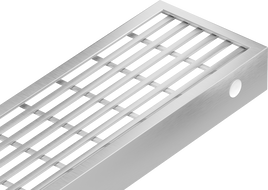 Mexen Flat M33 Abdeckung für Linienentwässerung 90 cm, Inox - 1033090