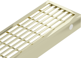 Mexen Flat M33 Abdeckung für Linienentwässerung 100 cm, gold - 15330100