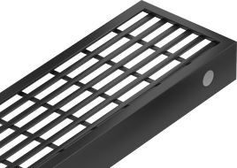 Mexen Flat M33 Abdeckung für Linienentwässerung 90 cm, schwarz - 1733090