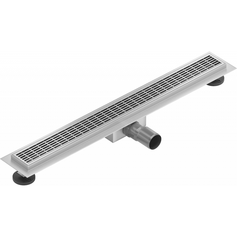 Mexen Flat M33 Lineare Duschrinne 50 cm, Inox - 1033050-15