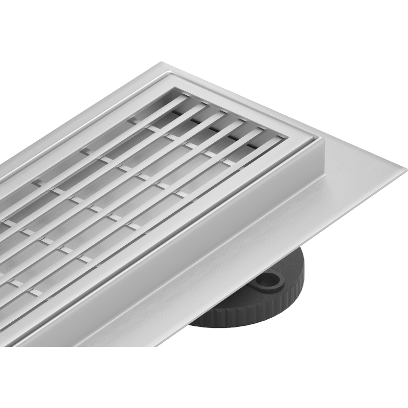 Mexen Flat M33 Lineare Duschrinne 50 cm, Inox - 1033050-15