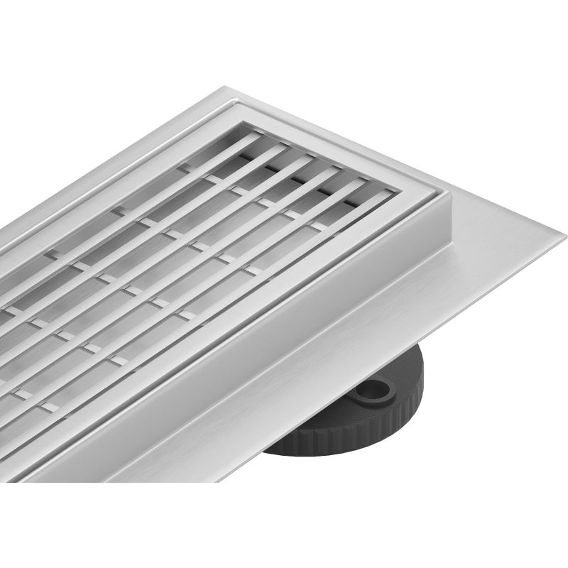 Mexen Flat M33 Linienentwässerung 80 cm, Inox - 1033080-15