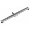 Mexen Flat M33 Linienentwässerung 80 cm, Inox - 1033080-15