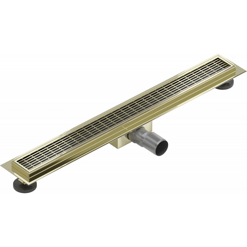 Mexen Flat M33 Linearablauf 50 cm, gold - 1533050-15