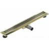 Mexen Flat M33 Linearablauf 50 cm, gold - 1533050-15