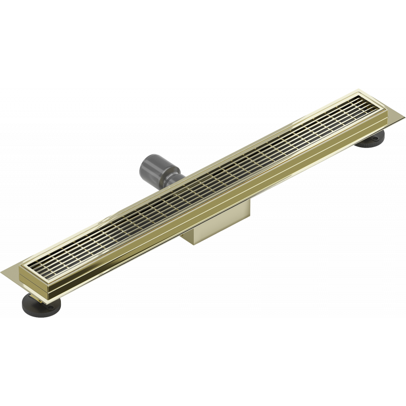 Mexen Flat M33 Linearablauf 50 cm, gold - 1533050-15
