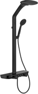 Mexen Bolt Aufputz-Duschset mit Regenbrause und Armatur, schwarz - 78108-70