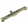 Mexen Flat M33 Linearer Ablauf 70 cm, gold - 1533070-15