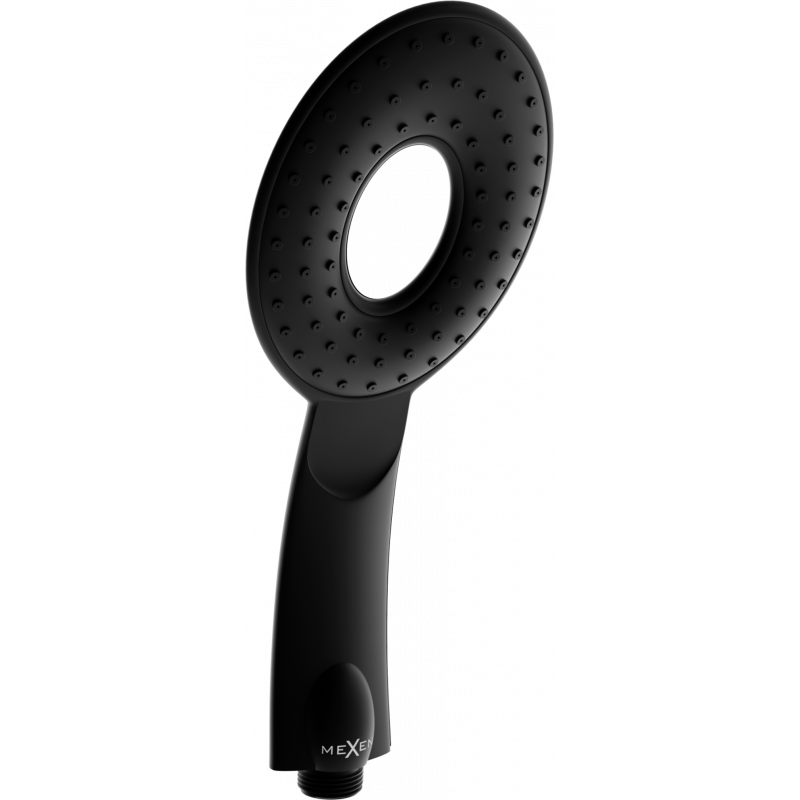 Mexen R-73 1-Funktions-Duschkopf, Schwarz - 79573-70