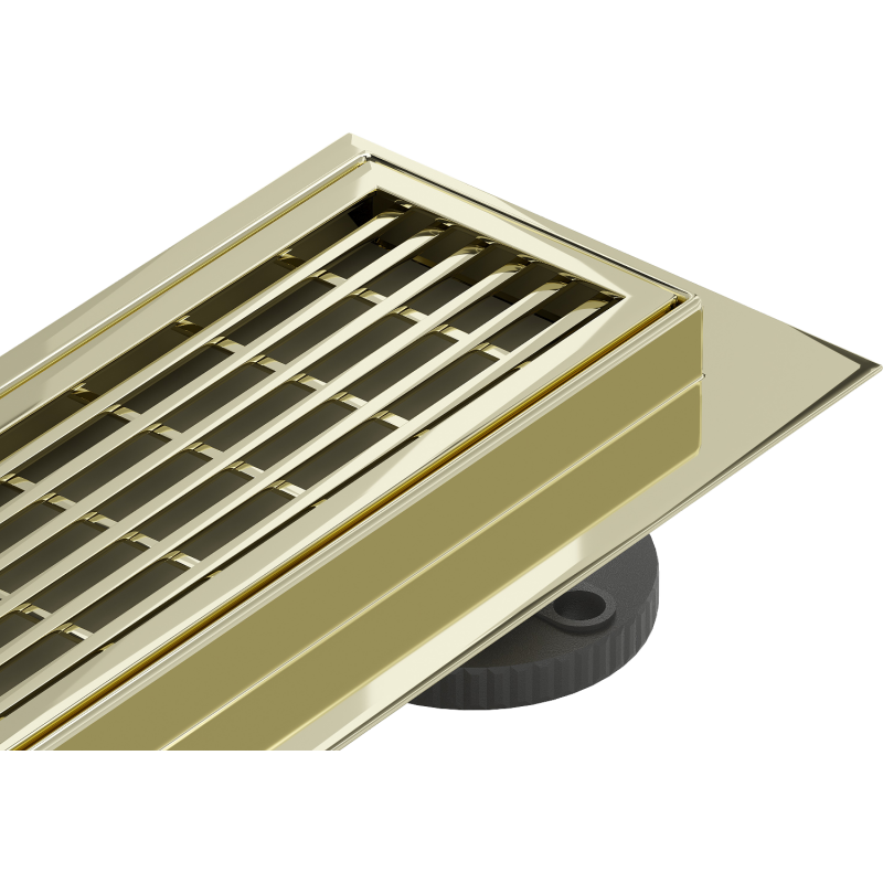 Mexen Flat M33 Linienentwässerung 100 cm, gold - 1533100-15