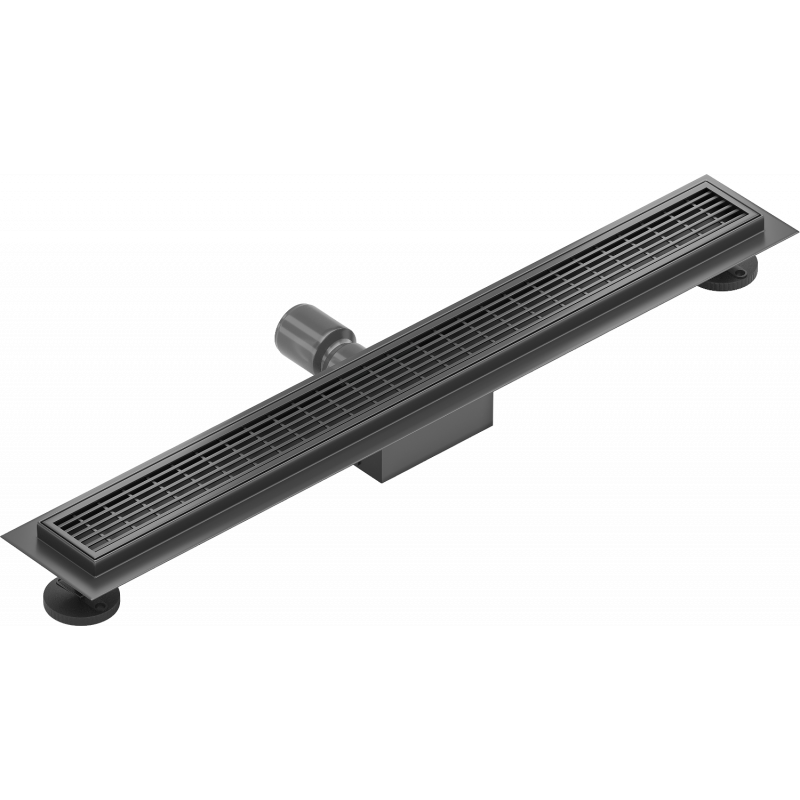 Mexen Flat M33 linearer Ablauf 60 cm, schwarz - 1733060-15