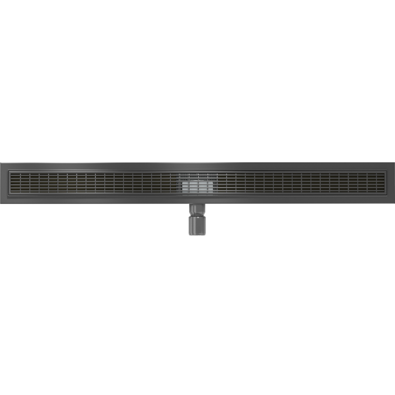 Mexen Flat M33 Linearablauf 80 cm, schwarz - 1733080-15