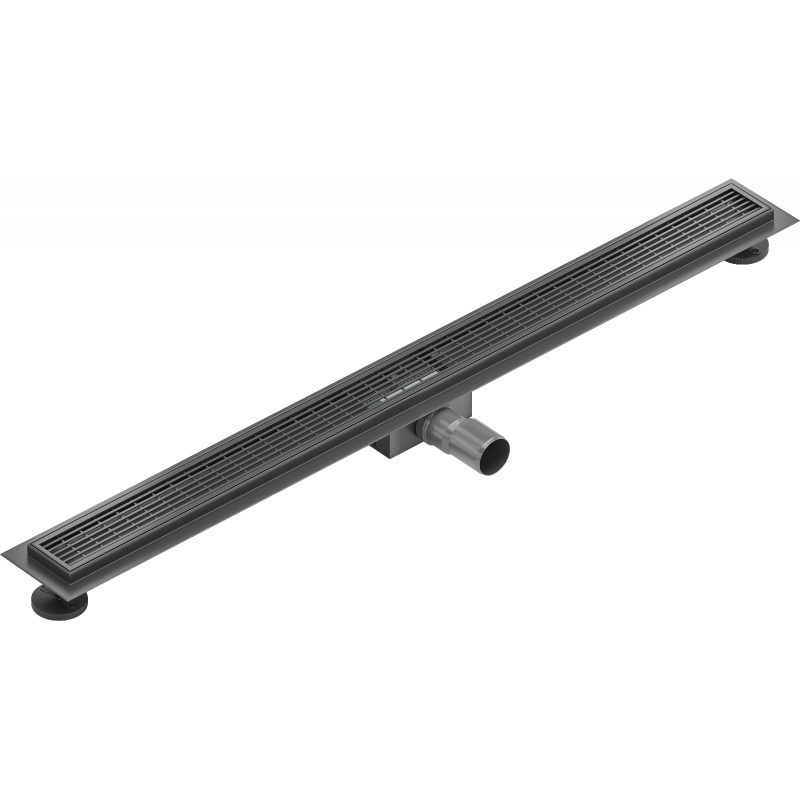 Mexen Flat M33 Linienablauf 90 cm, schwarz - 1733090-15