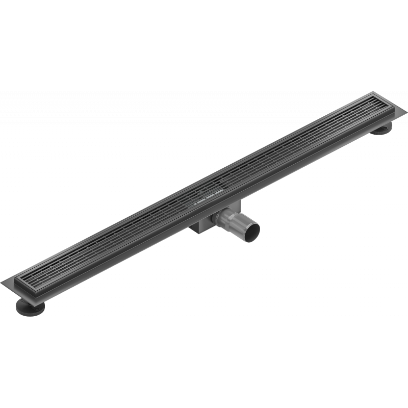 Mexen Flat M33 Linearer Ablauf 100 cm, schwarz - 1733100-15