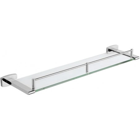 Mexen Zoja hängendes Glasregal, Chrom - 7019137-00