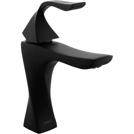 Mexen Estrella Waschtischarmatur, schwarz - 72300-70