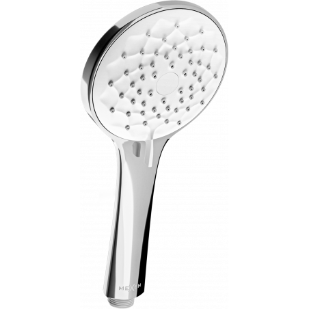 Mexen R-74 3-funktionaler Duschkopf, Chrom/Weiß - 79574-00