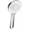 Mexen R-74 3-funktionaler Duschkopf, Chrom/Weiß - 79574-00