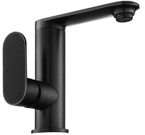 Mexen Milo Waschtischarmatur mit seitlichem Griff, schwarz - 71305-70