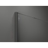Mexen Kioto Duschwand Walk-in 150 x 85 cm, transparent, Gun Metal - 800-150-202-95-00-085