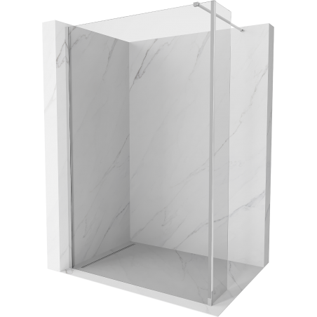 Mexen Kioto Duschwand Walk-in 110 x 30 cm, transparent, Chrom - 800-110-212-01-00-030