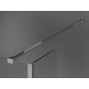 Mexen Kioto Duschwand Walk-in 135 x 40 cm, transparent, Chrom - 800-135-212-01-00-040