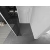 Mexen Kioto Duschwand Walk-in 150 x 30 cm, transparent, weiß - 800-150-212-20-00-030