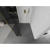 Mexen Kioto Duschwand Walk-in 90 x 40 cm, transparent, gold - 800-090-212-50-00-040