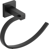 Mexen Vane Handtuchhalter, schwarz - 7020932-70