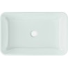 Mexen Megan Glaswaschbecken Aufsatzwaschbecken 56 x 36 cm, weiß - 24135630