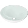 Mexen Mira Glaswaschbecken Aufsatzwaschbecken 42 x 42 cm, weiß - 24124230