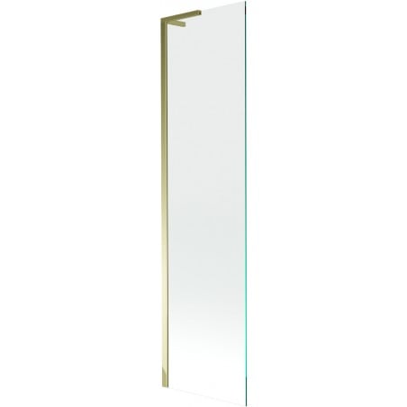 Mexen Next L Duschabtrennung 1-flügelig 50 x 150 cm, transparent, gold - 895-050-000-03-00-50