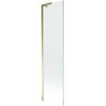 Mexen Next L Duschabtrennung 1-flügelig 50 x 150 cm, transparent, gold - 895-050-000-03-00-50
