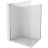 Mexen Kioto L Duschwand Walk-in 120 x 200 cm, Streifen, Chrom - 800-120-103-01-09