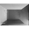 Mexen Kioto L Duschwand Walk-in 70 x 200 cm, Streifen, weiß - 800-070-103-20-09