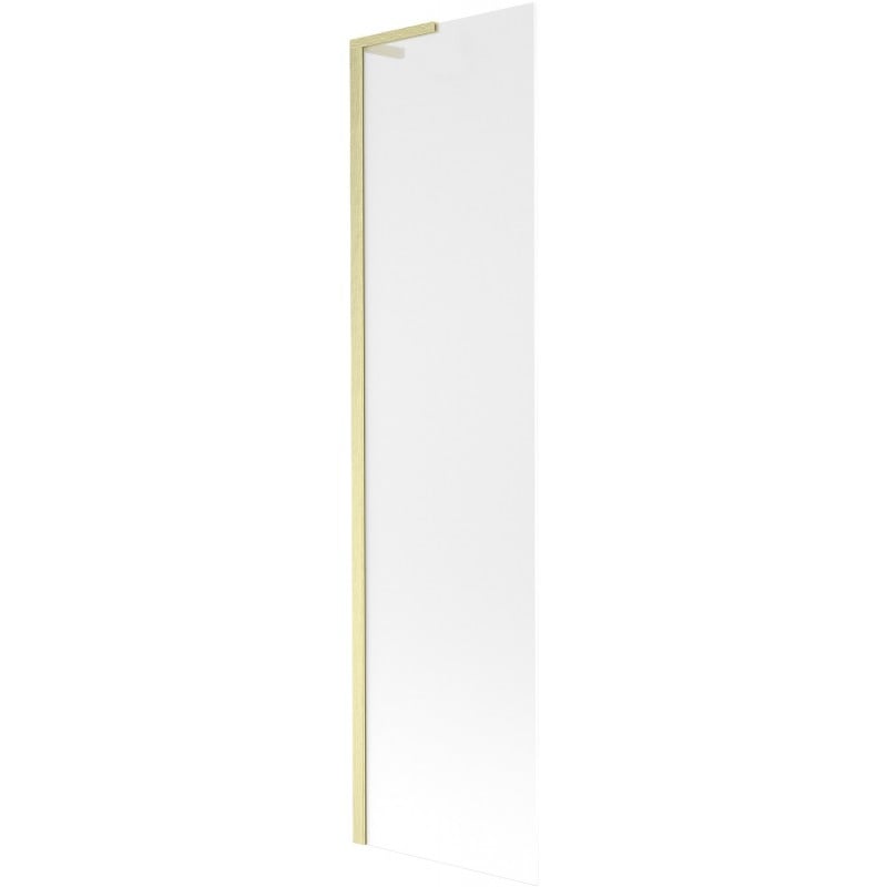 Mexen Next L Badewannenfaltwand 1-flügelig 50 x 150 cm, matt, gold gebürstet - 895-050-000-03-30-55