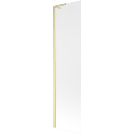 Mexen Next L Badewannenfaltwand 1-flügelig 50 x 150 cm, matt, gold gebürstet - 895-050-000-03-30-55