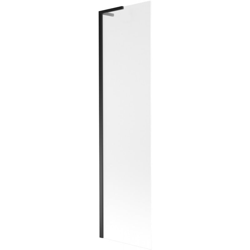 Mexen Next L Badewannenabtrennung 1-flügelig 50 x 150 cm, satiniert, schwarz - 895-050-000-03-30-70