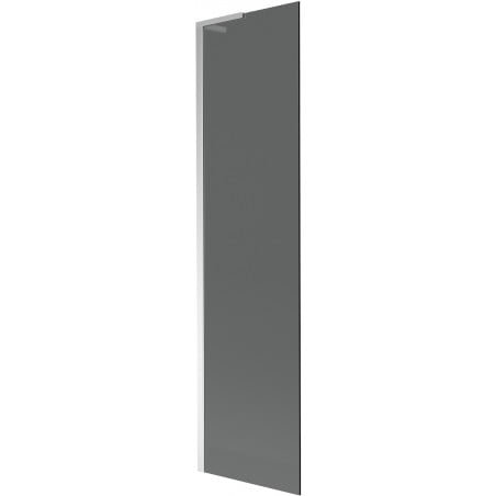 Mexen Next L Badewannenfaltwand 1-flügelig 50 x 150 cm, Graphit, Chrom - 895-050-000-03-40-01