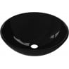 Mexen Mira Glas-Waschtischaufsatz 42 x 42 cm, schwarz - 24124270