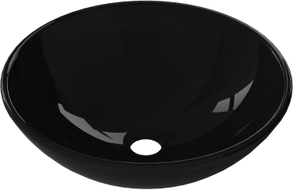 Mexen Mira Glas-Waschtischaufsatz 42 x 42 cm, schwarz - 24124270