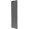 Mexen Next L Badewannenfaltwand 1-flügelig 50 x 150 cm, Graphit, Schwarz - 895-050-000-03-40-70