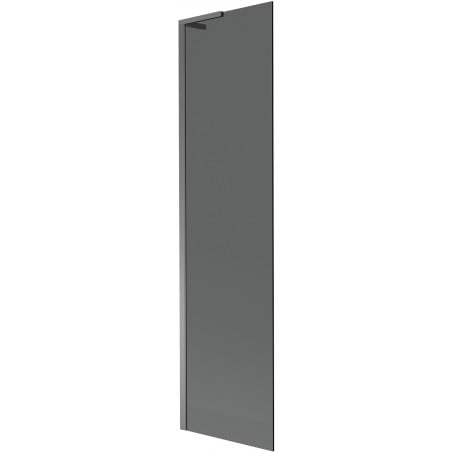 Mexen Next L Badewannenfaltwand 1-flügelig 50 x 150 cm, Graphit, Gun Metal - 895-050-000-03-40-95